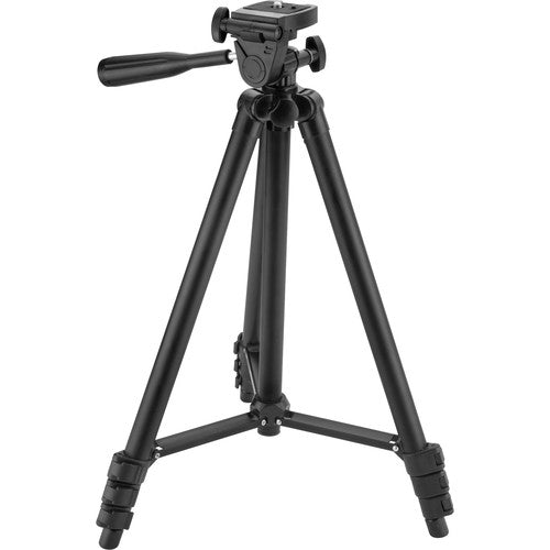 Barska AF12440 trípode de aluminio digital altura máxima 40 pulgadas capacidad 2 lb con cabeza 3 vías y placa de liberación rápida