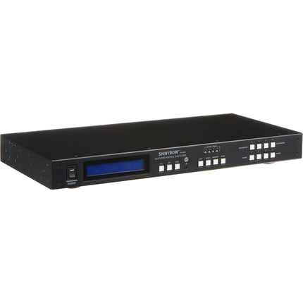 Shinybow SB-5645LCM con 4 entradas y 4 salidas HDMI hasta 1080p 60Hz con control remoto inalámbrico