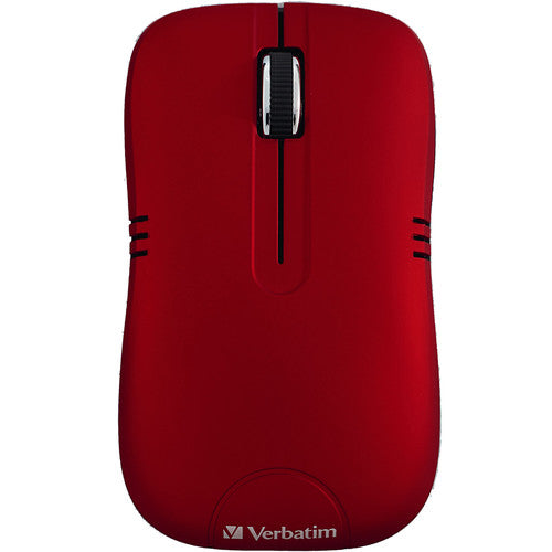 Verbatim Commuter Series Ratón Óptico Inalámbrico 1200 dpi Rojo Mate