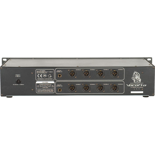 VocoPro UHF-8800-XL Sistema de Micrófono Inalámbrico UHF 8 Canales 900 MHz con Estuches y Soportes