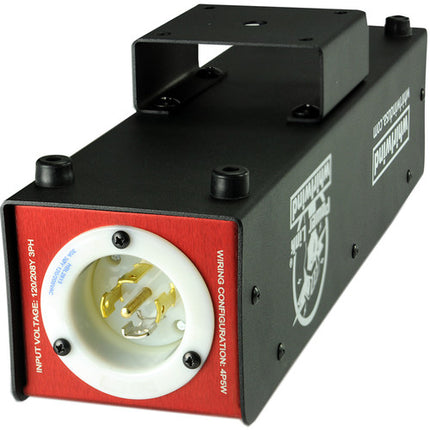 Whirlwind PL2-2130-2-3E-000 Distribuidor de energía con 3 salidas 20A y protección de circuito