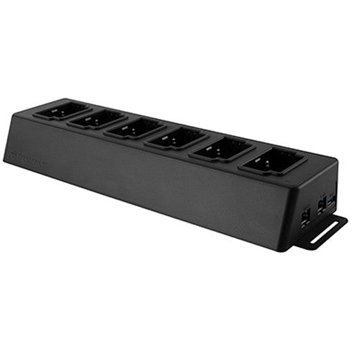 Transcend TS-DPD6N Estación de Acoplamiento para 6 Cámaras USB 3.0 Ethernet