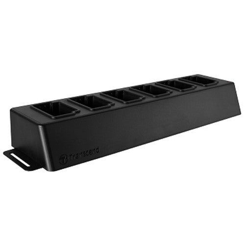 Transcend TS-DPD6N Estación de Acoplamiento para 6 Cámaras USB 3.0 Ethernet