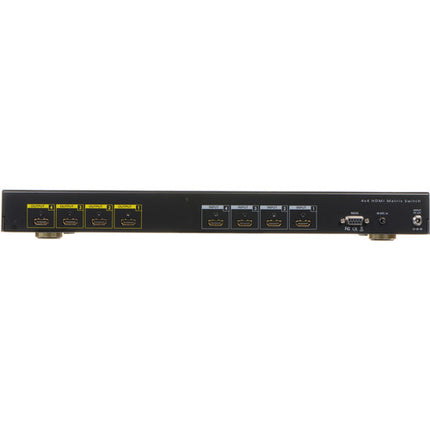 Shinybow SB-5645LCM con 4 entradas y 4 salidas HDMI hasta 1080p 60Hz con control remoto inalámbrico