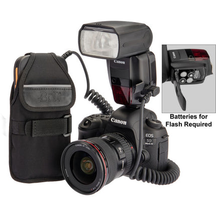 Bolt P12 Pack de Baterías Compacto para Flashes Canon 12 Pilas AA 800 Disparos