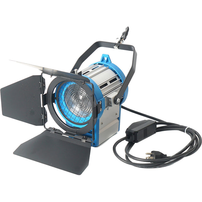 CAME-TV Pro 650W Luz Fresnel Tungsteno con Dimmer Control y Barndoor 12-55°