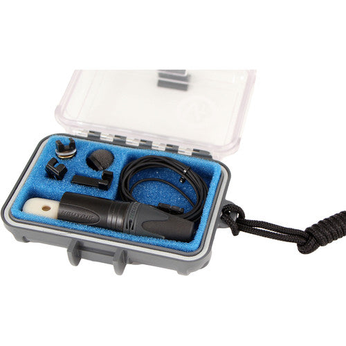 Voice Technologies VT500 Micrófono Lavalier Omnidireccional con Conector XLR 3 Pines Negro