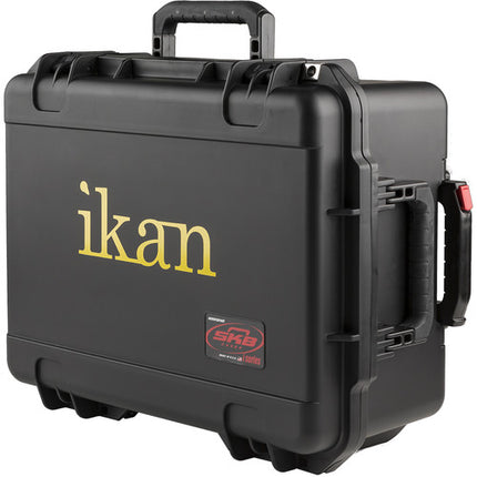 ikan PT-ELITE-Pro Teleprompter para tabletas 9x6 a 12x9 con estuche rígido rodante