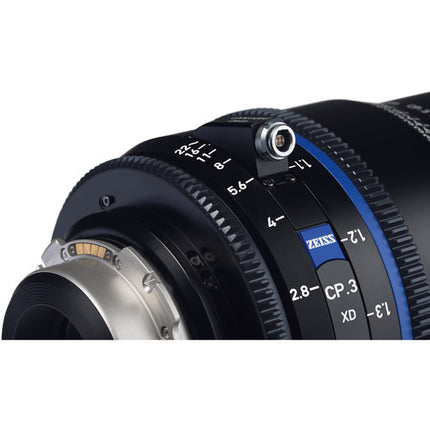 ZEISS CP.3 XD 28mm T2.1 Lente Prime Compacto Montura PL 14 Láminas Apertura