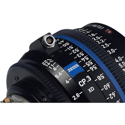 ZEISS CP.3 XD 28mm T2.1 Lente Prime Compacto Montura PL 14 Láminas Apertura