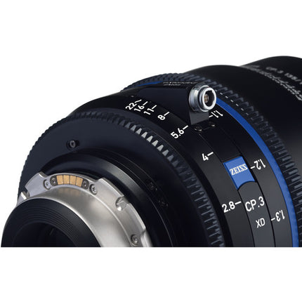 ZEISS CP.3 XD 28mm T2.1 Lente Prime Compacto Montura PL 14 Láminas Apertura