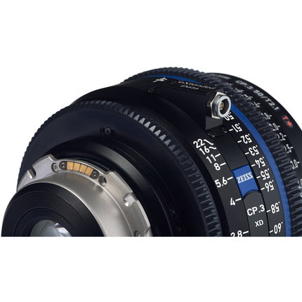 ZEISS CP.3 XD 28mm T2.1 Lente Prime Compacto Montura PL 14 Láminas Apertura