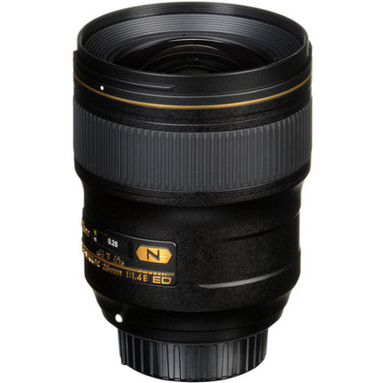 Nikon AF-S NIKKOR 28mm f1.4E ED objetivo F-Mount formato FX con 9 palas