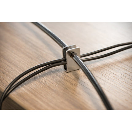 Kensington Desktop & Peripherals Locking Kit 2.0 Cable de 8 pies con Placa de Anclaje
