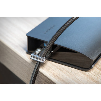 Kensington Desktop & Peripherals Locking Kit 2.0 Cable de 8 pies con Placa de Anclaje