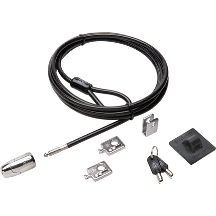 Kensington Desktop & Peripherals Locking Kit 2.0 Cable de 8 pies con Placa de Anclaje
