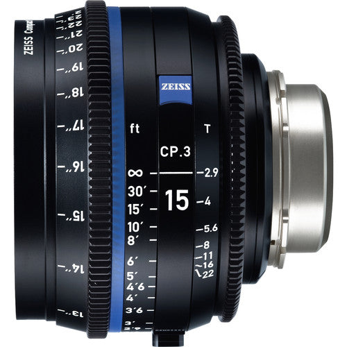 ZEISS CP.3 15mm T2.9 Lente Prime Compacto Montura Sony E en Pies