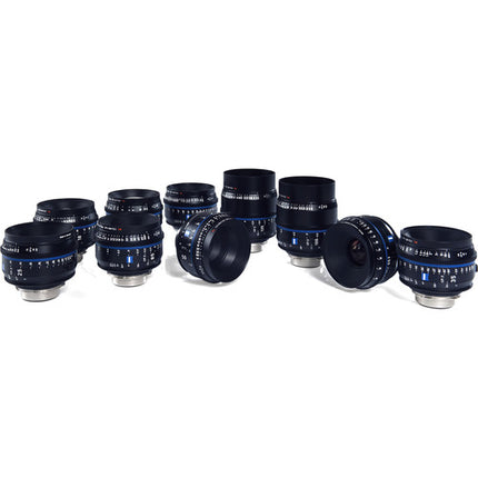 ZEISS CP.3 Set de 5 lentes 15 25 35 50 85mm Montura Canon EF