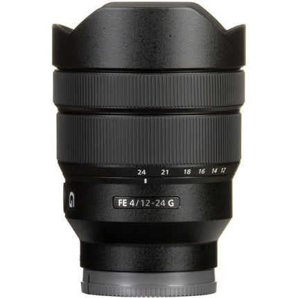 Sony FE 12-24mm f4 G Lente Full Frame con Apertura f4 a f22