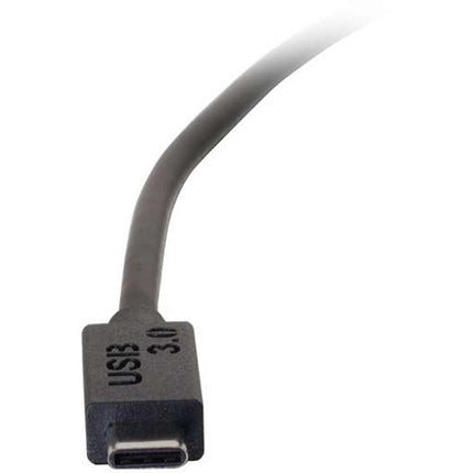 C2G Cable USB 3.1 Gen 1 Tipo C a Tipo B 3 Pies Negro 5 Gb/s 1A