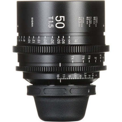 Sigma 50mm T1.5 FF Objetivo Prime Sony E Montura Full Frame 95mm
