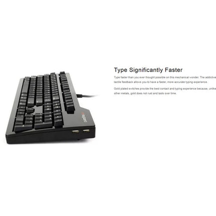 Das Keyboard Model S Profesional Teclado Mecánico Cherry MX Blue 104 Teclas 2m Cable USB