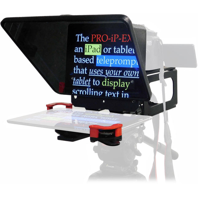Telmax PRO-IP-EX Teleprompter Universal para Tablets y Smartphones hasta 115" con Vidrio Beamsplitter 8x12"