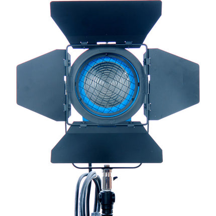 CAME-TV Kit de Iluminación Studio 3 Fresnel Tungsteno 300W 650W 1000W y Trípodes 11'