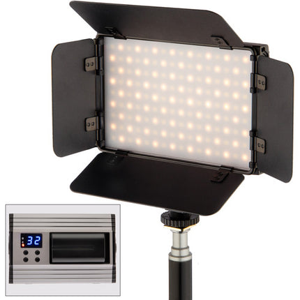 Genaray Ultra-thin Luz Bicolor 144 LEDs con Batería 2000mAh y Cargador