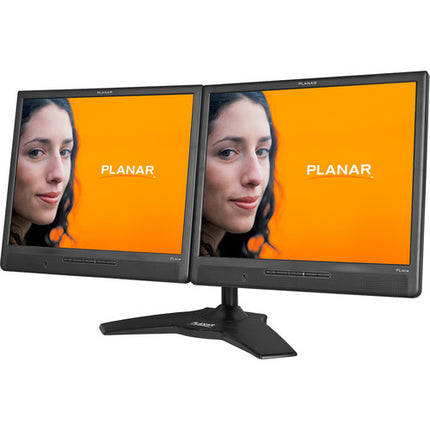 Planar Systems Dual Monitor Stand Soporte Ajustable para Dos Monitores 15-24" Altura 33cm