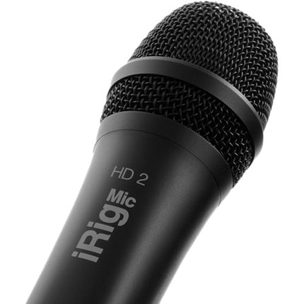IK Multimedia iRig Mic HD 2 Micrófono Digital Condensador USB 24 Bit 96 kHz con Trípode