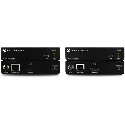 Atlona 4K HDR Transmisor y Receptor HDMI HDBaseT Kit 18 Gb/s 130 ft