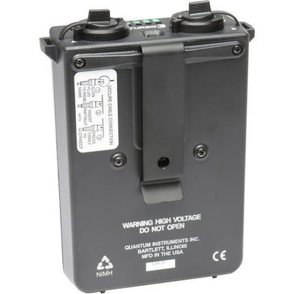 Quantum Instruments Turbo 3 Batería Recargable para Flash 1050 Descargas Tiempo Reciclaje 1 Segundo