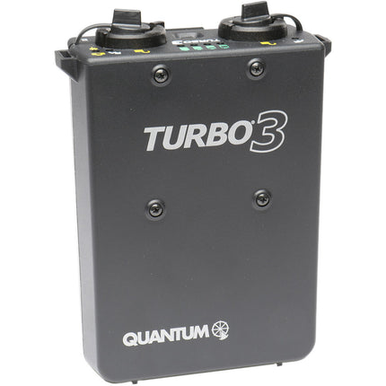 Quantum Instruments Turbo 3 Batería Recargable para Flash 1050 Descargas Tiempo Reciclaje 1 Segundo