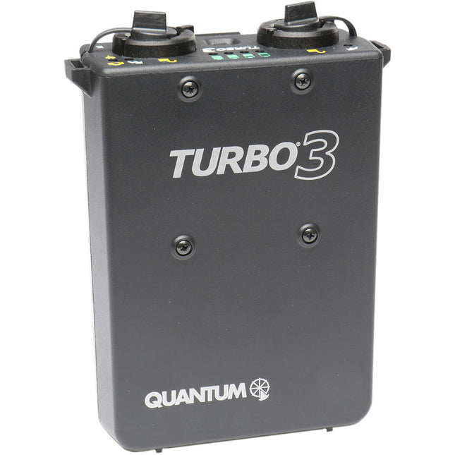 Quantum Instruments Turbo 3 Batería Recargable para Flash 1050 Descargas Tiempo Reciclaje 1 Segundo