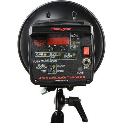 Photogenic Two 2500DR-UV Kit de Iluminación Potente 2000 W/s con Sombrillas y Soportes