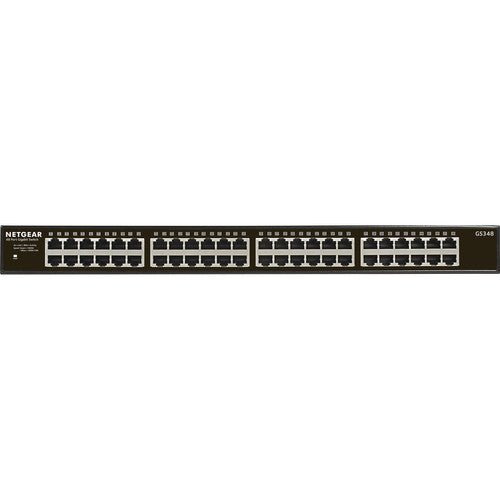 Netgear 48 Puertos GS348 Switch Gigabit 96 Gb/s 1 44 Mpps Rack