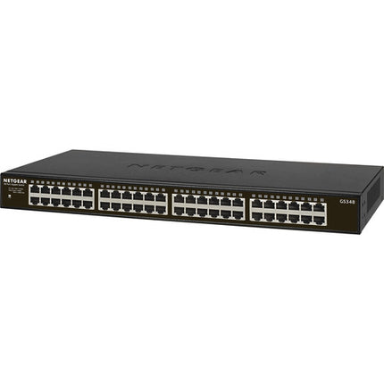 Netgear 48 Puertos GS348 Switch Gigabit 96 Gb/s 1 44 Mpps Rack