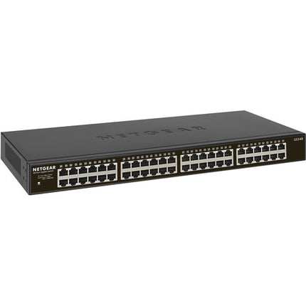 Netgear 48 Puertos GS348 Switch Gigabit 96 Gb/s 1 44 Mpps Rack