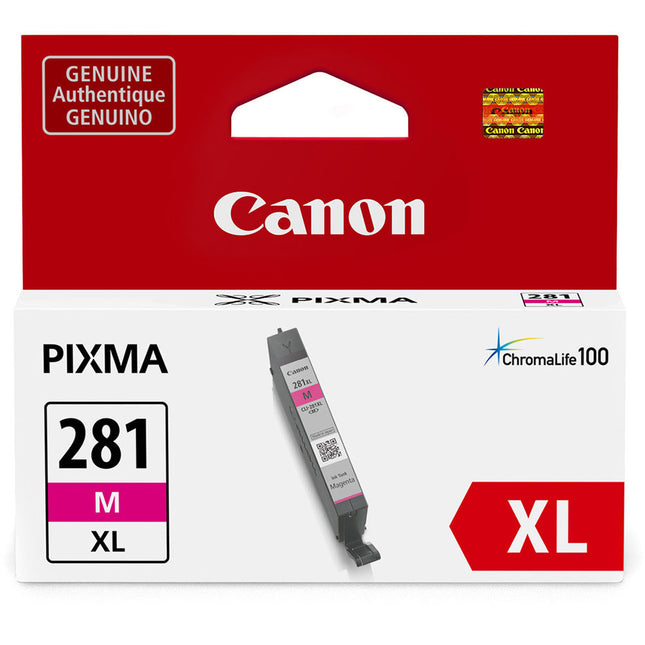 Canon CLI-281 XL Depósito de Tinta Magenta 8.3mL para Impresoras PIXMA TR7520 TR8520