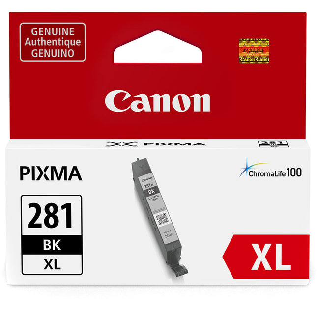Canon CLI-281 XL Tanque de Tinta Negra 8.3mL para Impresoras PIXMA