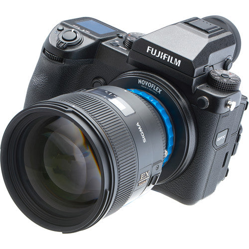 Novoflex Adaptador de Montura Nikon F a Fujifilm G con Control de Apertura