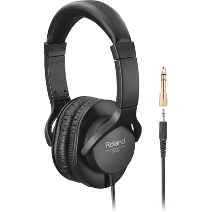 Roland RH-5 Auriculares Circumaurales Cerrados Drivers 40 mm Adaptador 1/4"