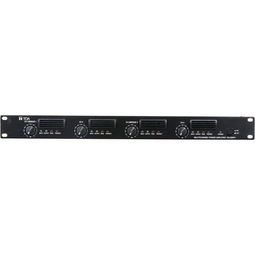 Toa Electronics DA-250FH Amplificador Digital Cuatro Canales 250W 70V Rackmount