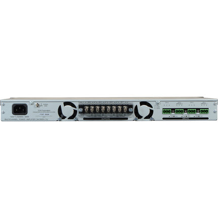 Toa Electronics DA-250FH Amplificador Digital Cuatro Canales 250W 70V Rackmount