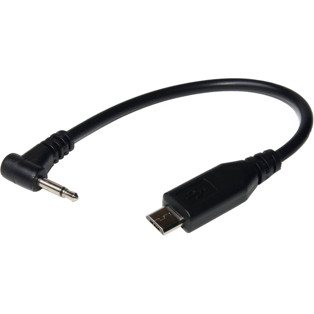 LightPix Labs Cable de Sincronización 2.5mm a Micro-USB 15cm para FlashQ