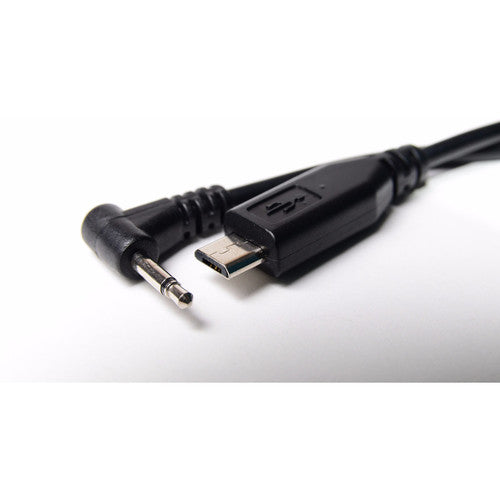 LightPix Labs Cable de Sincronización 2.5mm a Micro-USB 15cm para FlashQ