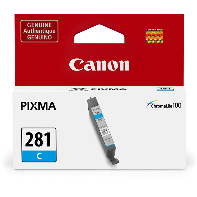 Canon CLI-281 Tinta Cian 5.6mL para Impresoras PIXMA TR7520 TS8120