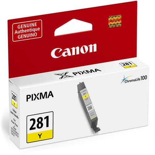 Canon CLI-281 Tanque de Tinta Amarilla 5.6mL para Impresoras PIXMA TR7520 TR8520