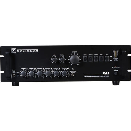 Yorkville Sound CA1 Coliseum Series Amplificador de Instalación 6 Canales 180W 4 Zonas
